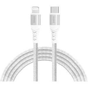 Cabo USB-C para Lightning Joog UCLC-JG 1.8m - Branco