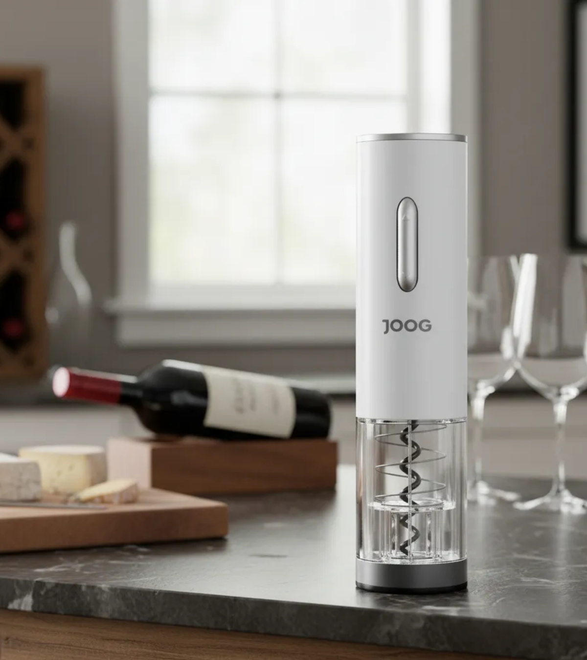 Abridor de vinho elétrico Joog recarregável