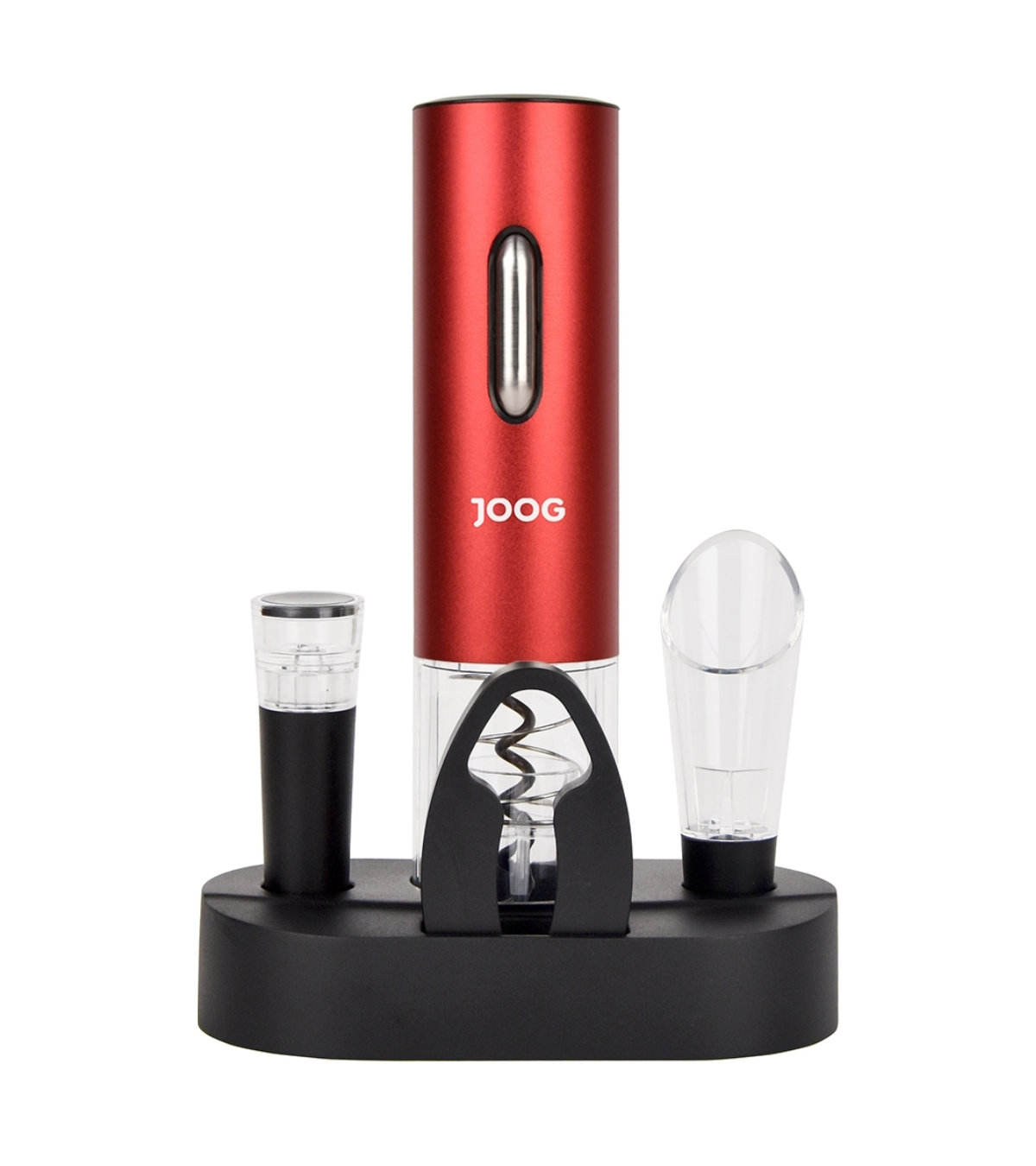 Abridor de Garrafas Elétrico Joog JG-EW2 vermelho