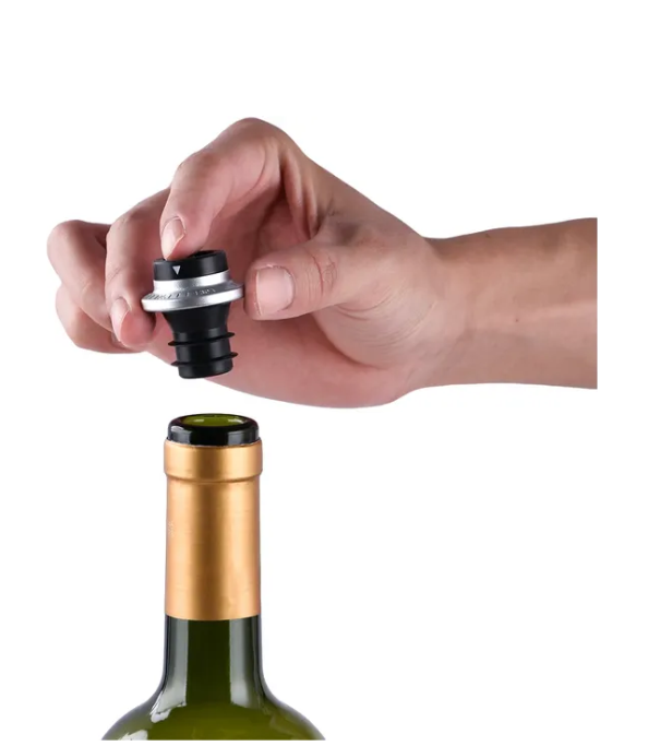 Abridor elétrico Joog preto recarregável para vinho