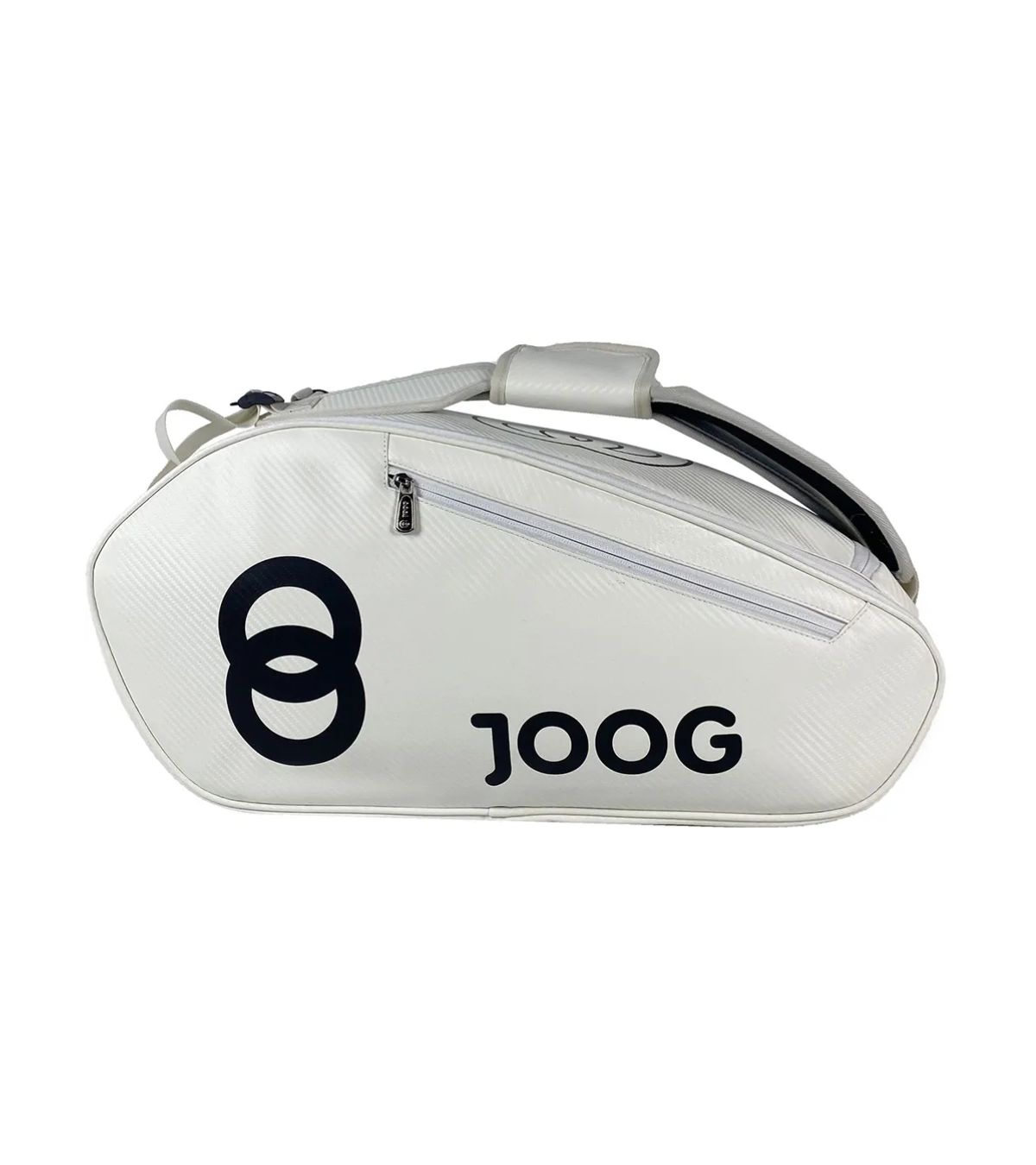 Bolsa Raqueteira Joog Infinity S Branca visão frontal elegante