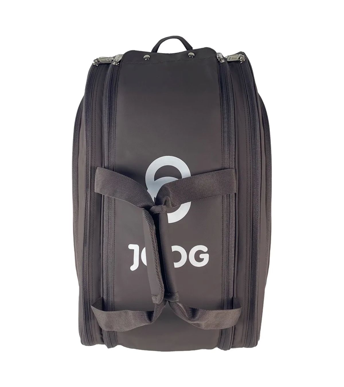 Compartimentos internos da bolsa Joog Infinity X Cinza