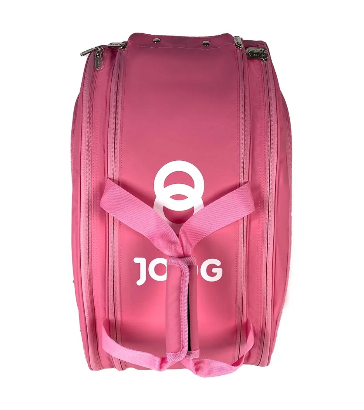 Compartimentos internos da bolsa Joog Infinity X Rosa