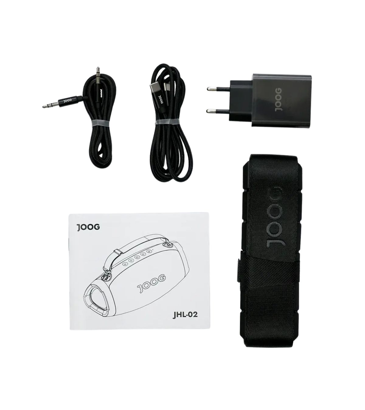 Caixa de som JOOG JHL-20 com bateria e função power bank