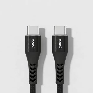 Cabo USB-C para USB-C Joog 1.2m 100W - Preto