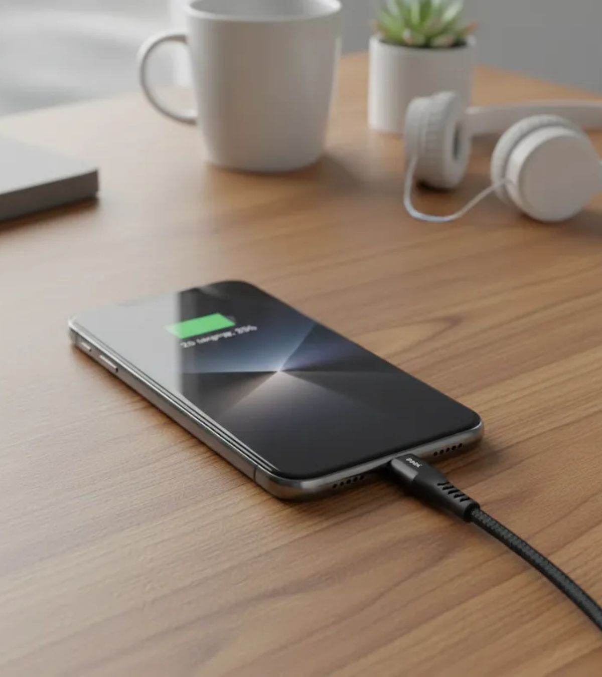 Cabo USB-C Joog 240W com design resistente para carregamento rápido