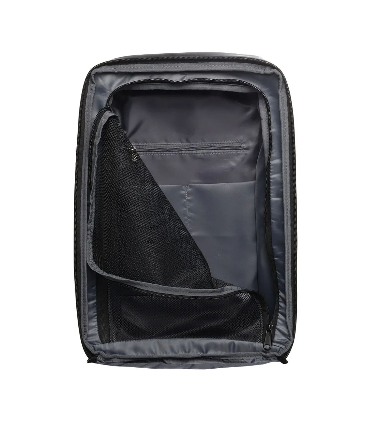 Mochila Joog cinza com passagem para bagagem