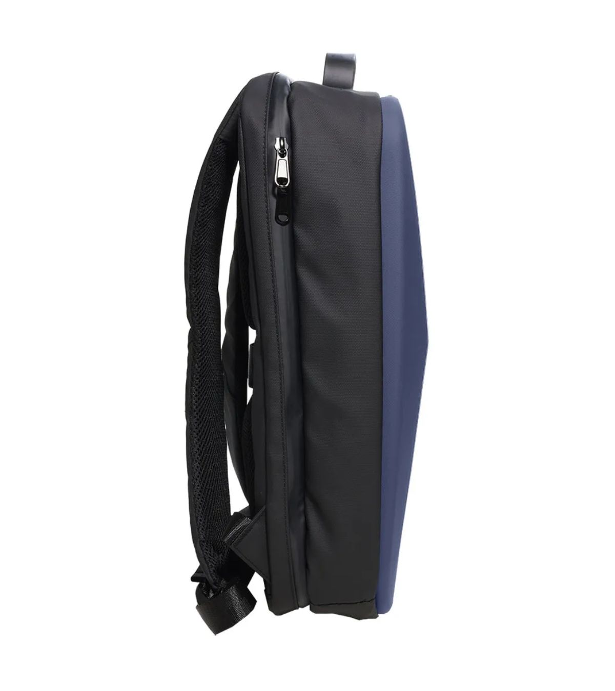 Compartimentos internos da mochila Joog Dark Blue 16 polegadas