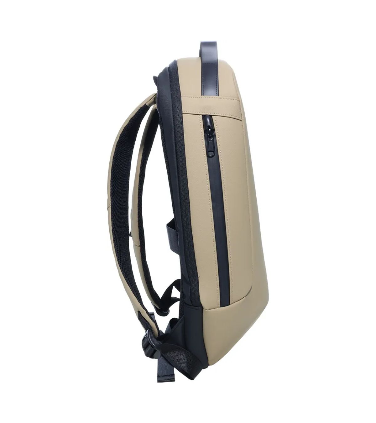 Compartimentos internos da mochila Joog Champagne