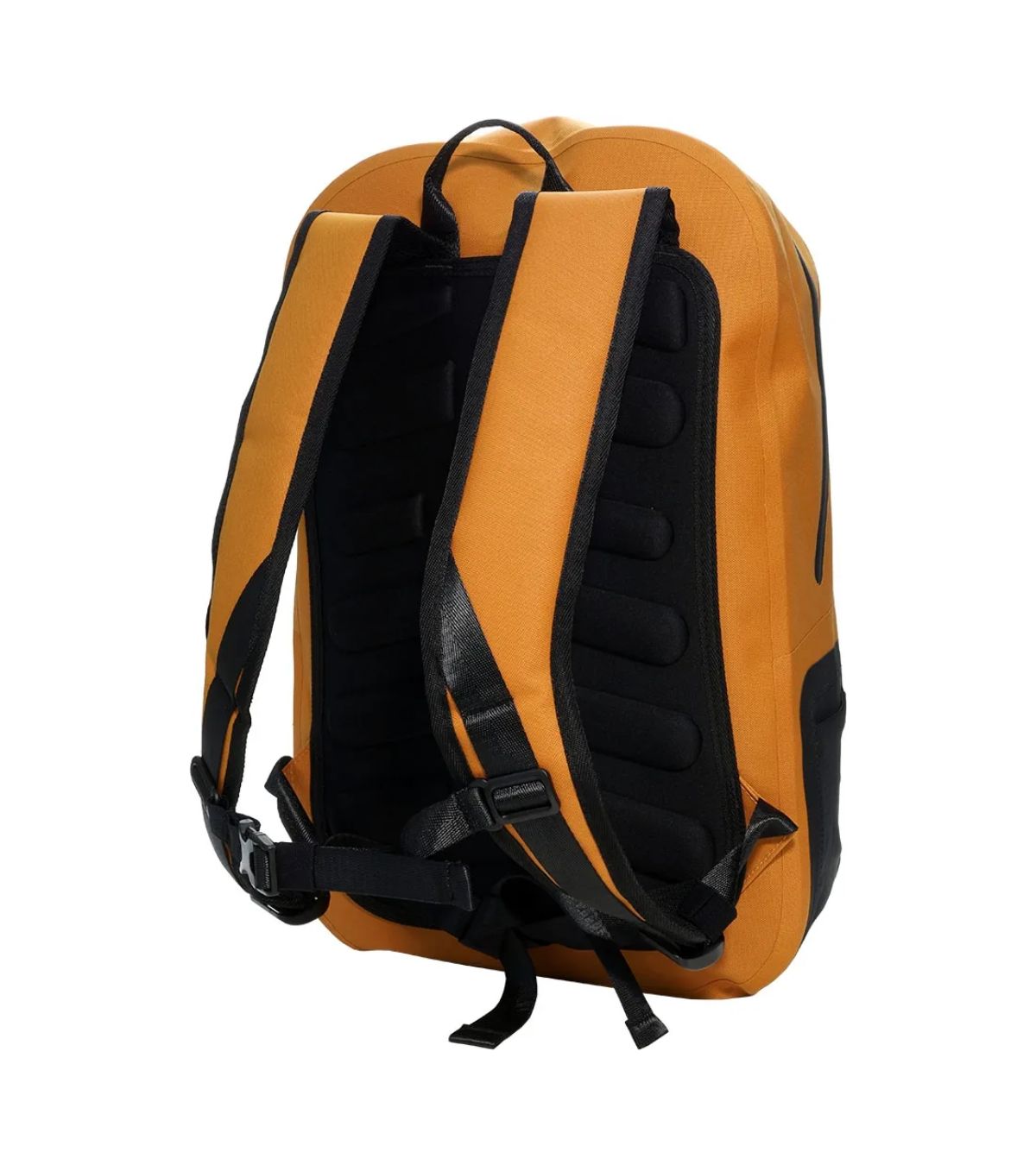 Compartimentos da mochila impermeável Joog amarela