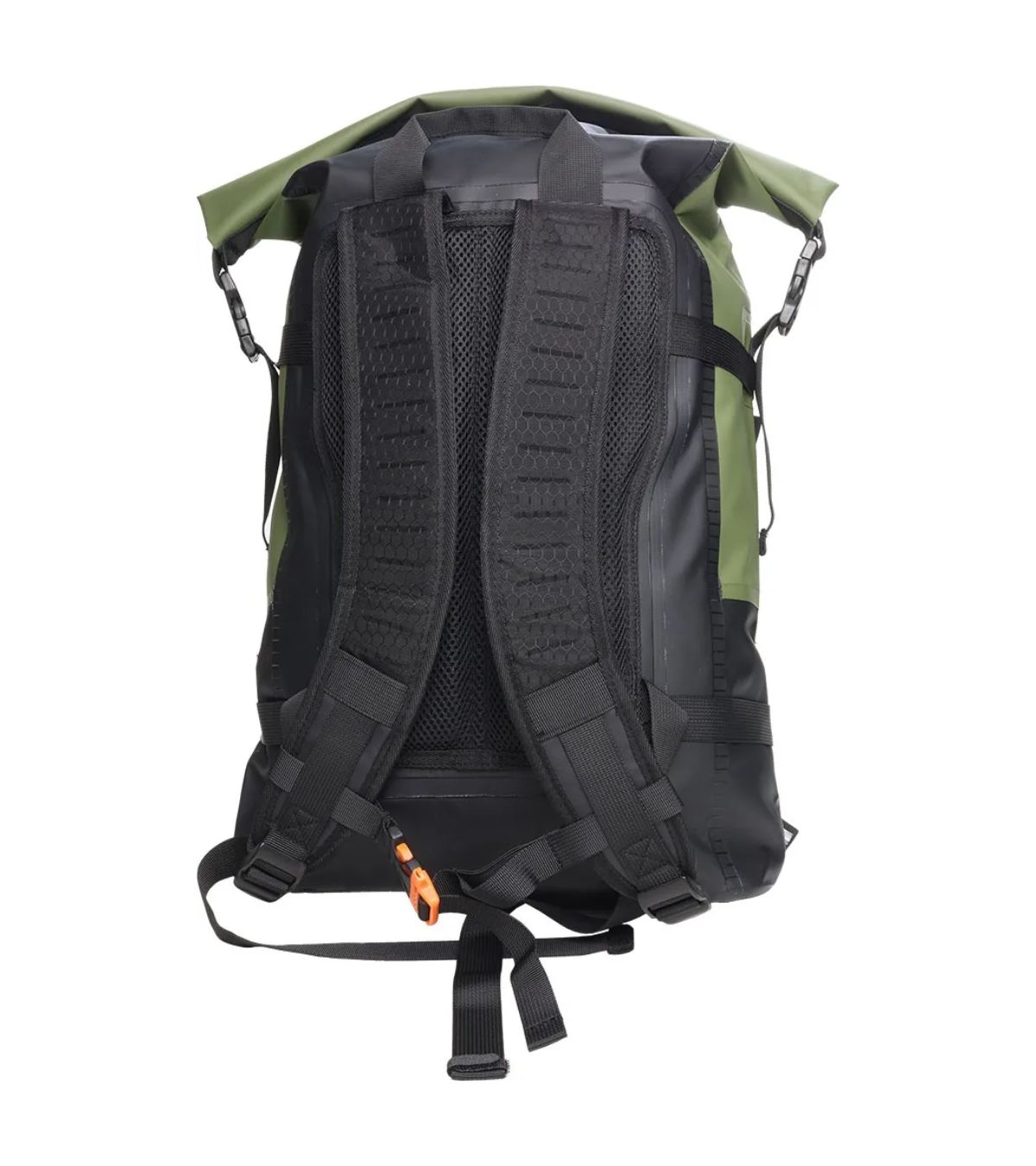 Mochila impermeável Joog verde confortável para trilhas e viagens