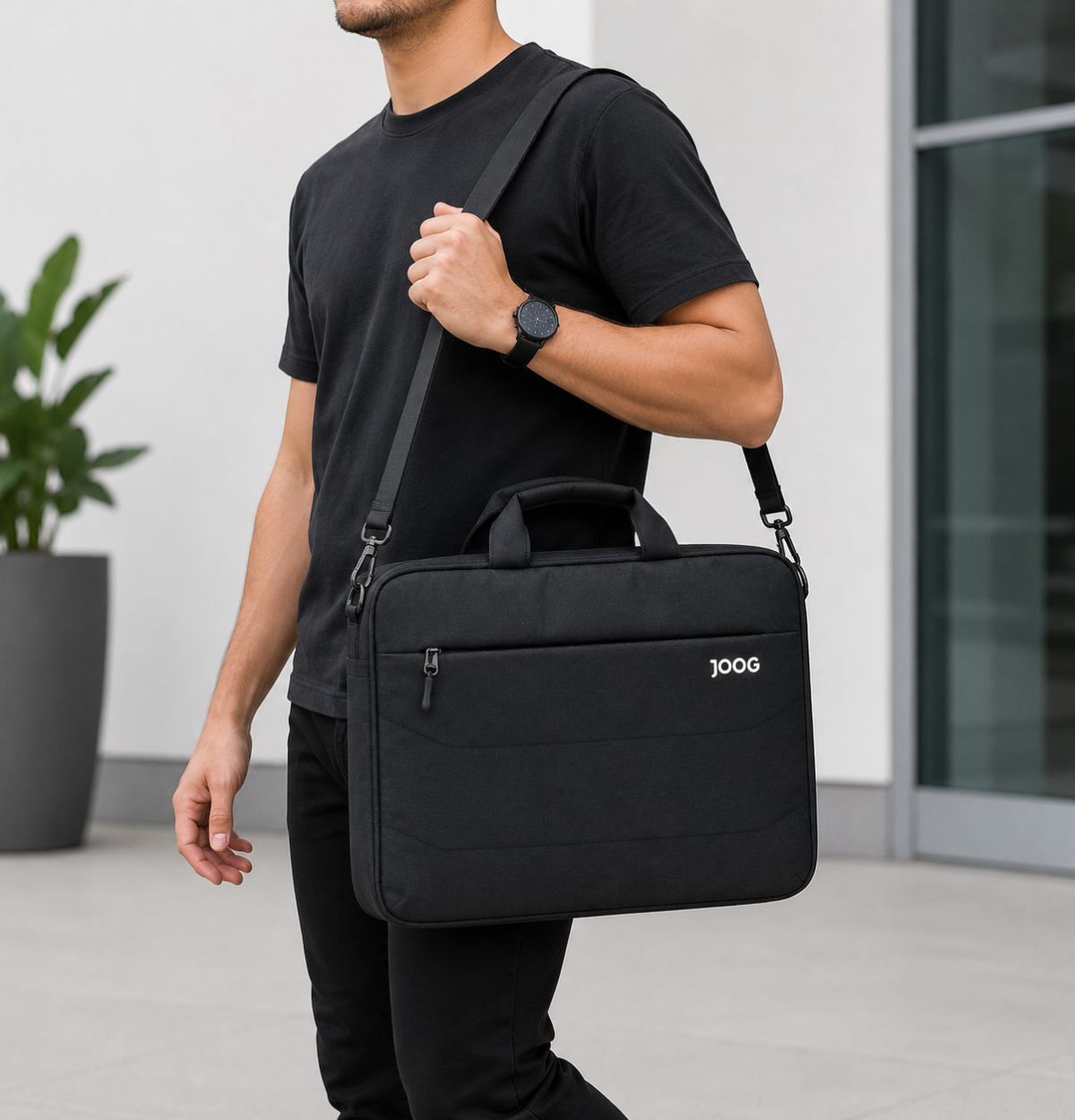 Maleta JOOG compacta e elegante para notebook