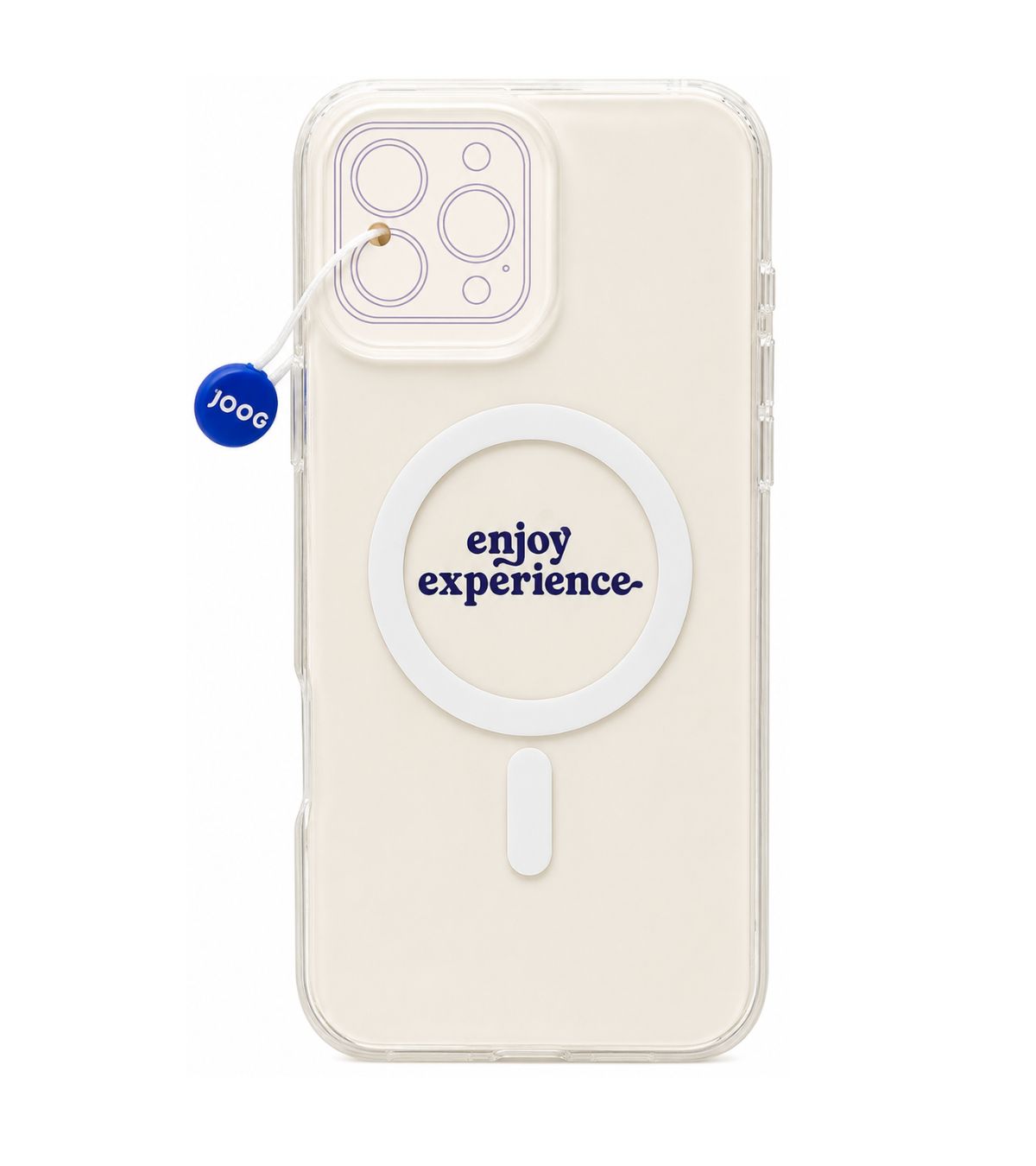 Capinha Hybrid Case Joog Clear para iPhone 16 Pro Max