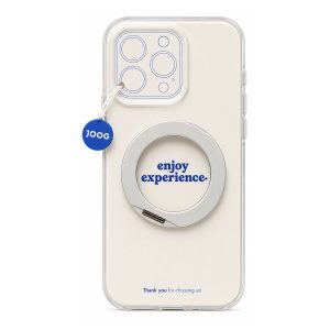 Capa Joog com MagSafe iPhone 16 Pro Max Transparente/Branco