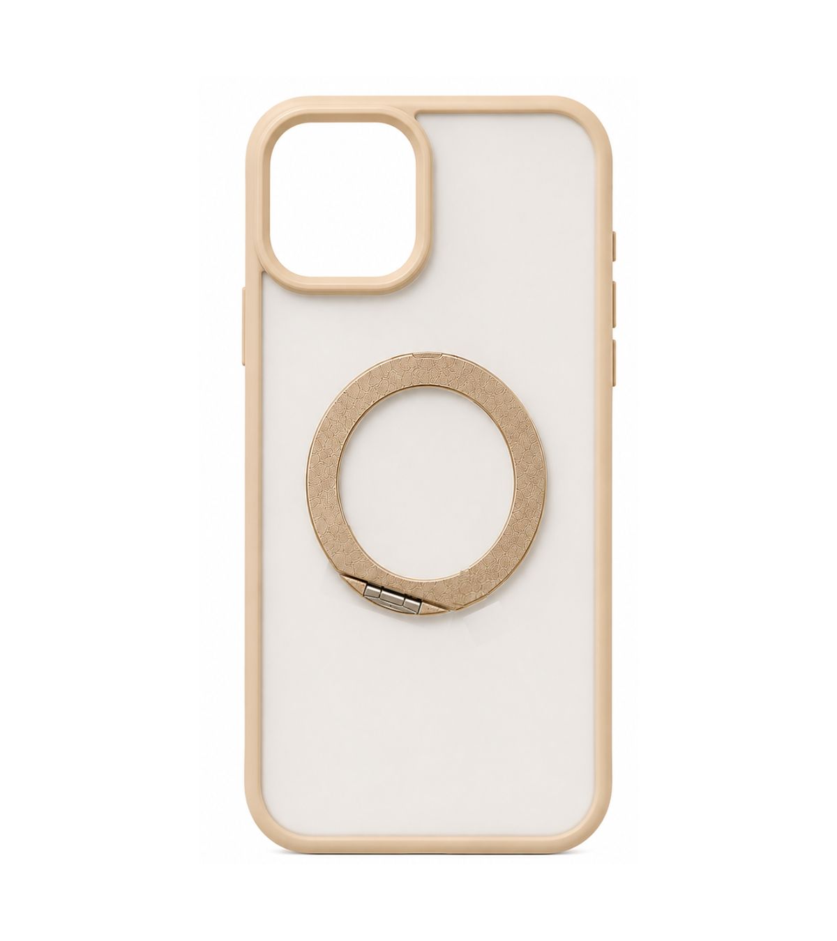 Detalhes da Capa 360 Stand Joog dourada para iPhone 16 Pro Max