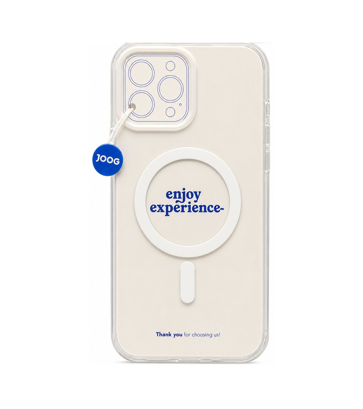 Capa Neo Hybrid Joog transparente para iPhone 16 Pro Max