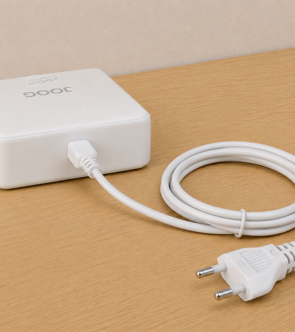 Carregador Joog PD200W branco para notebooks e smartphones