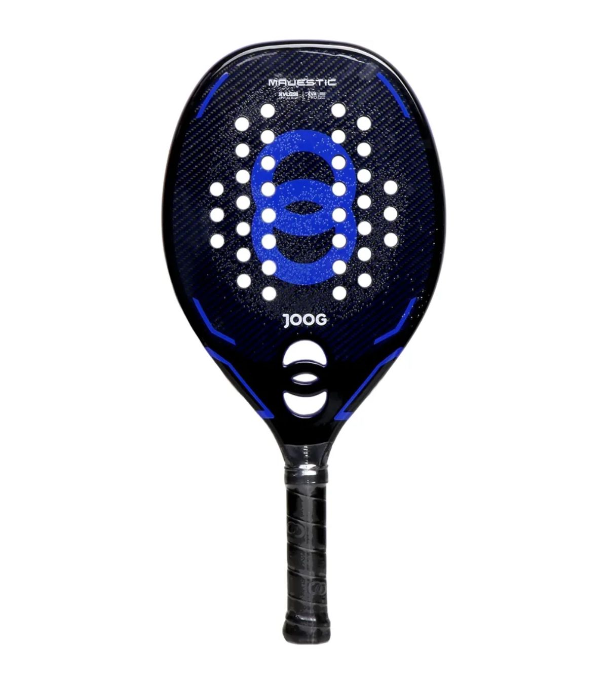 Raquete de Beach Tennis Joog Majestic KVL Preto e Azul
