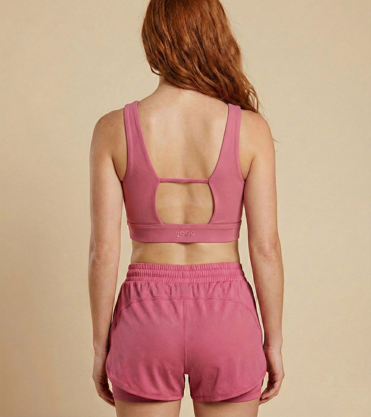 Shorts JOOG Blush visual fitness moderno
