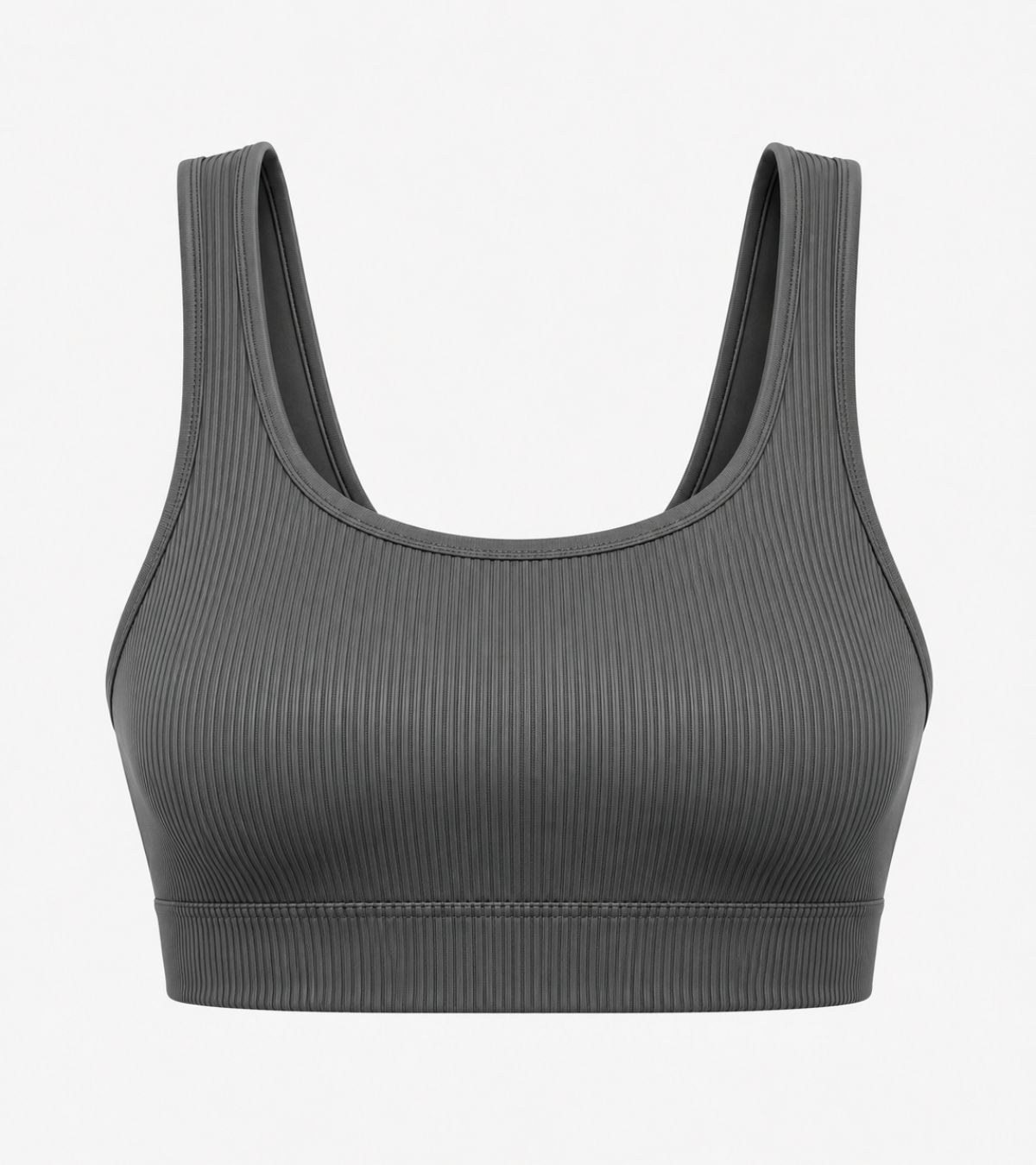 Top Glow Fit JOOG Grafite fitness feminino