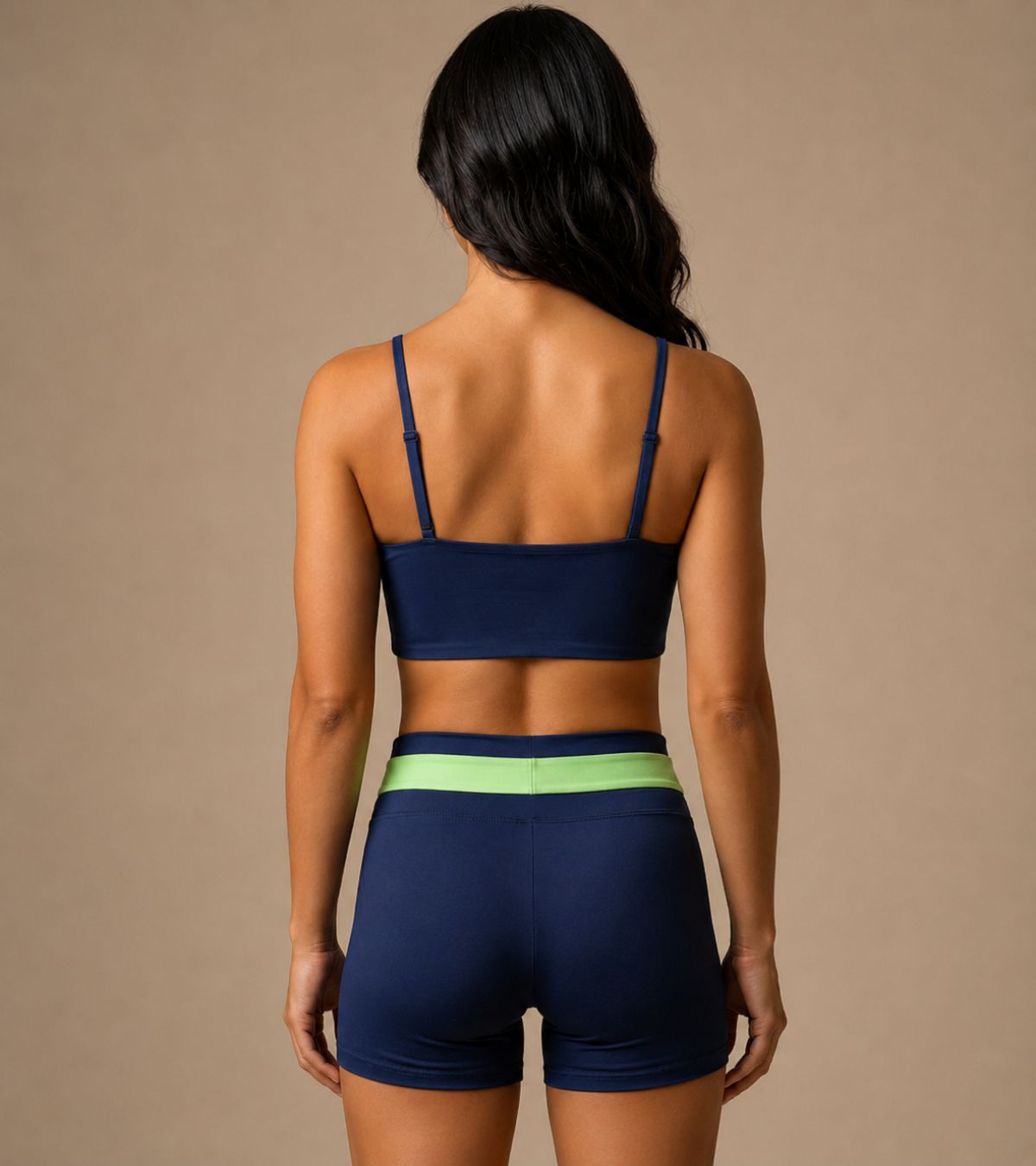 Shorts JOOG Marinho visual esportivo premium