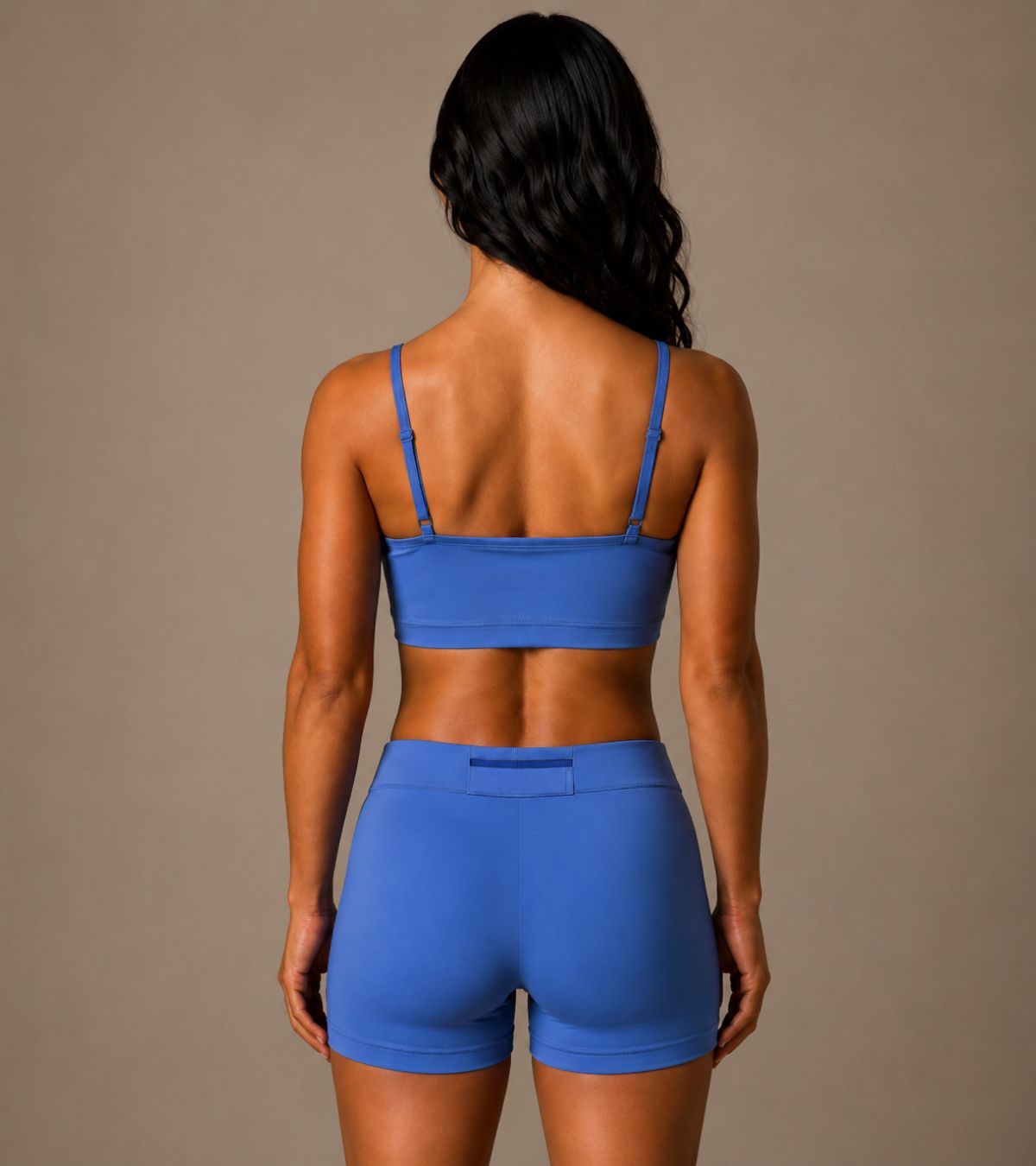 Shorts fitness feminino JOOG Azul Jeans