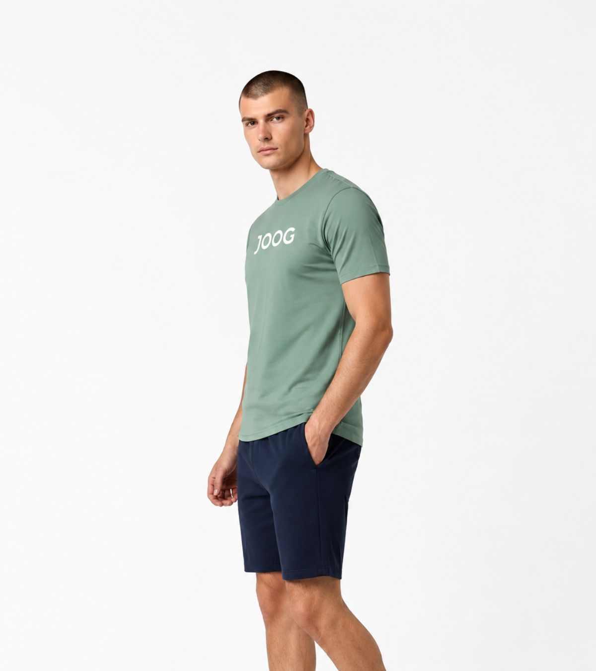 Camiseta JOOG Performance verde secagem rápida