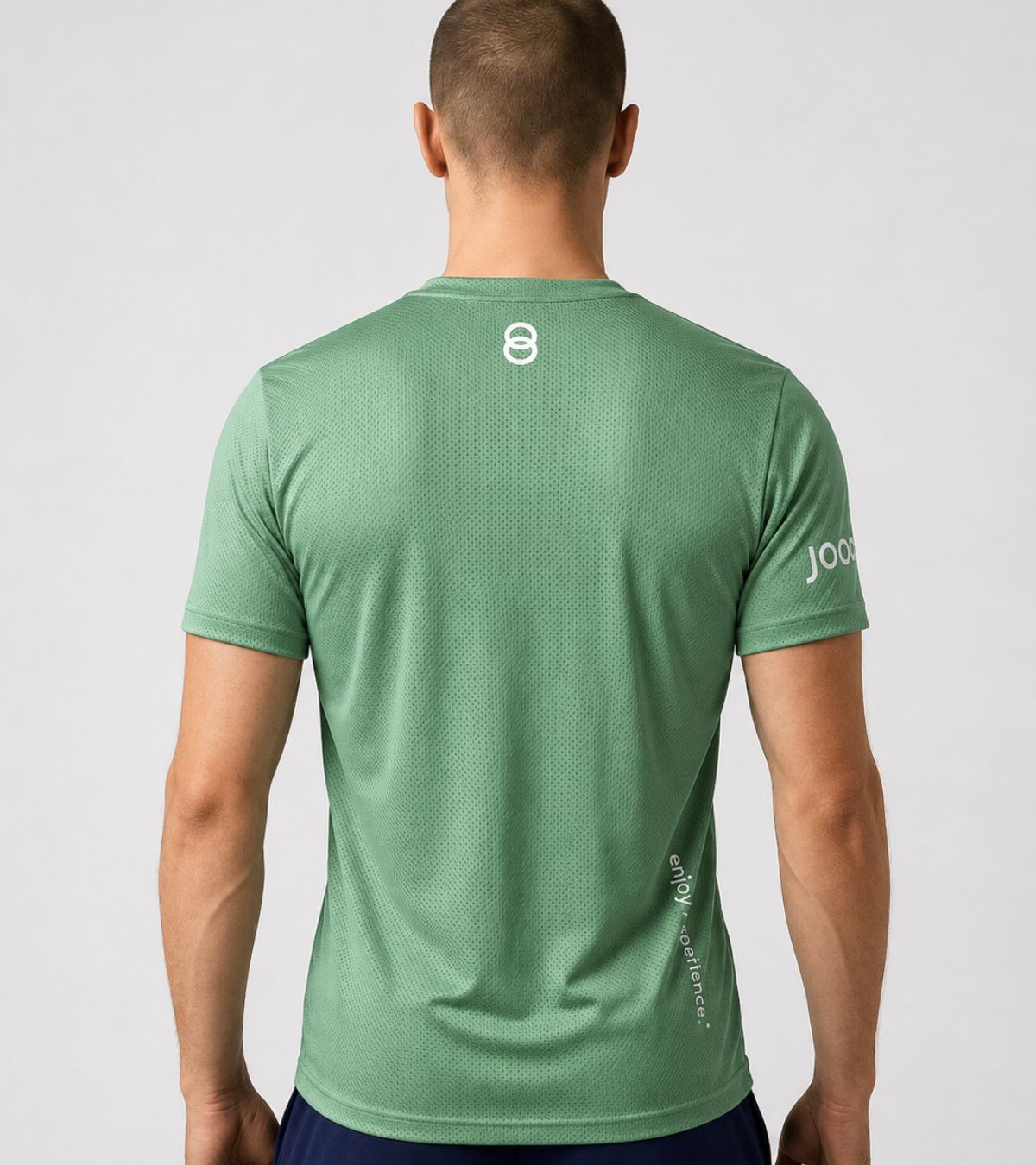 Camiseta JOOG secagem rápida e toque gelado azul