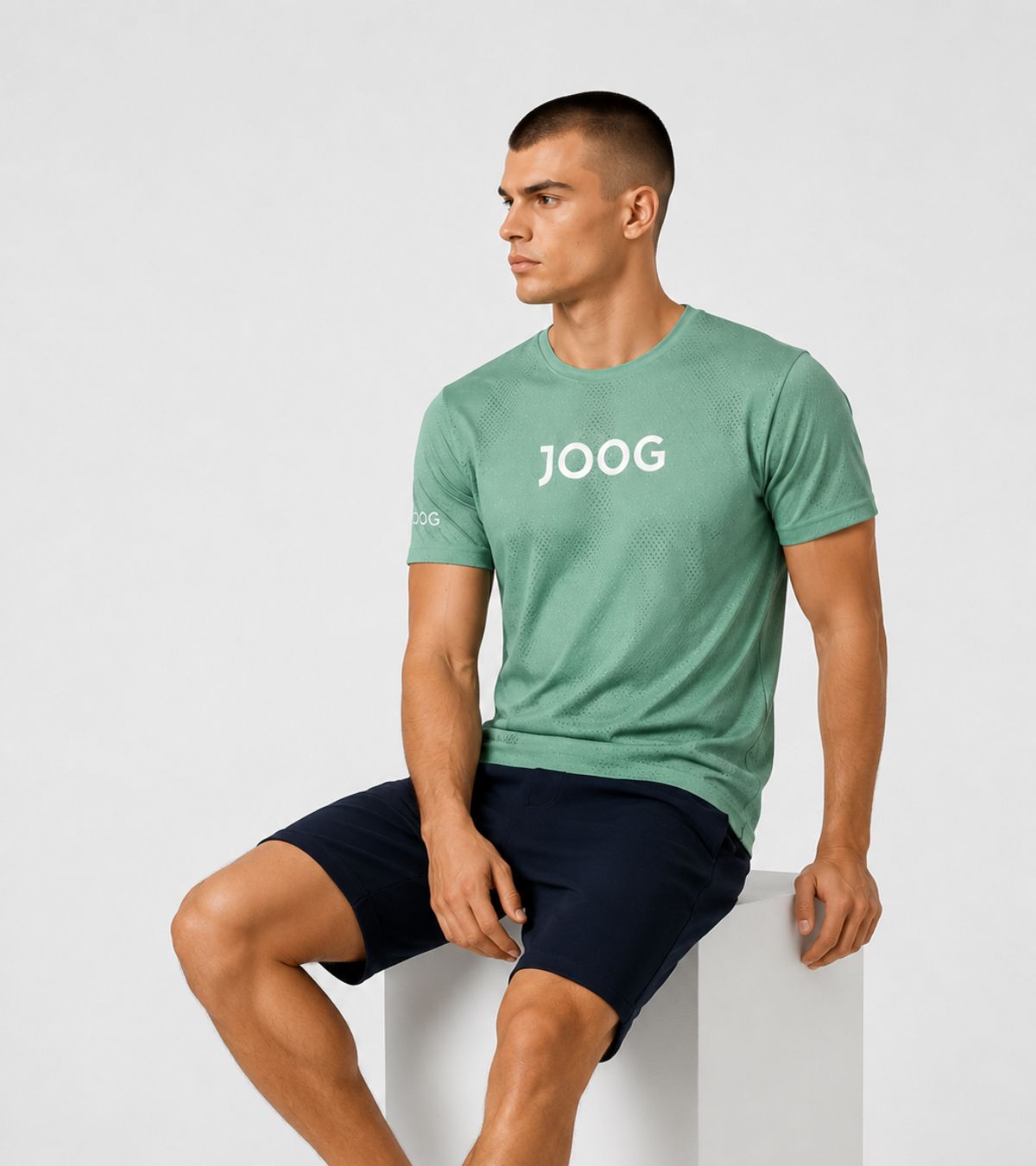 Camiseta esportiva JOOG azul performance