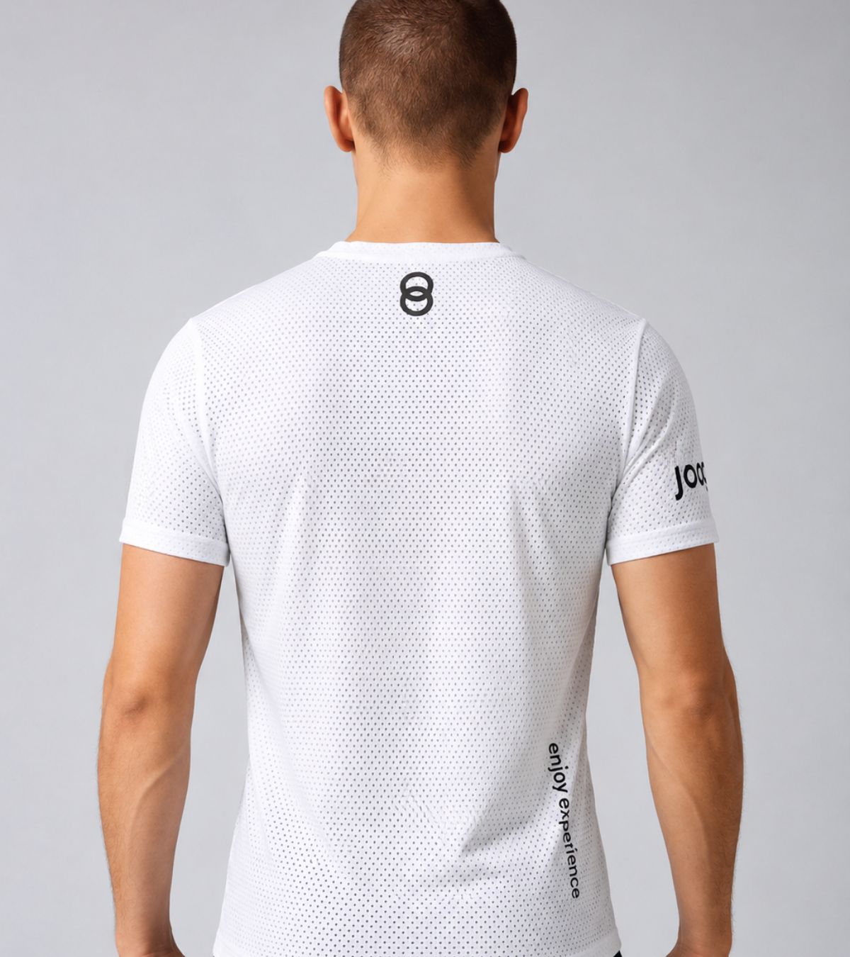 Camiseta esportiva JOOG masculina branca