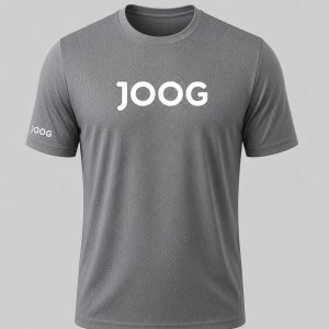 Camiseta manga curta Joog Poliamida Cross Cinza