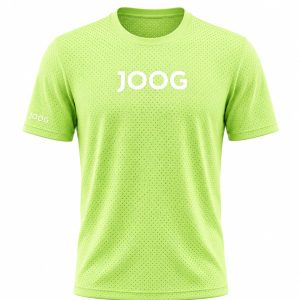 Camiseta manga curta Joog Poliamida Cross Verde Neon