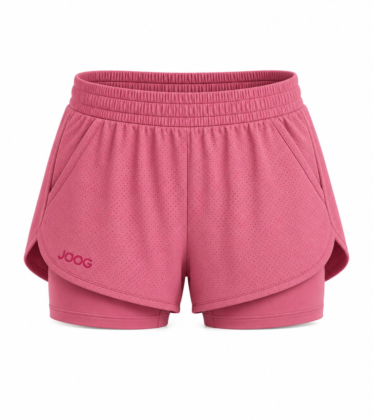 Shorts Hole JOOG Blush Fitness Feminino