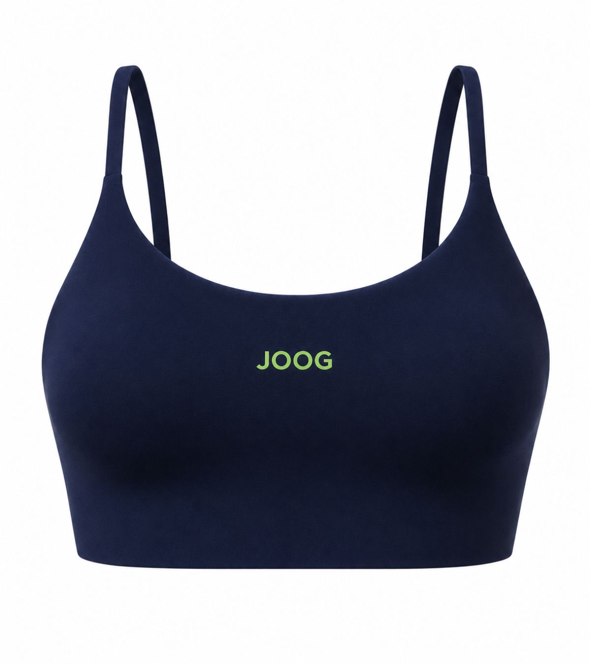 Top Fitness Feminino JOOG Blackout Marinho frontal