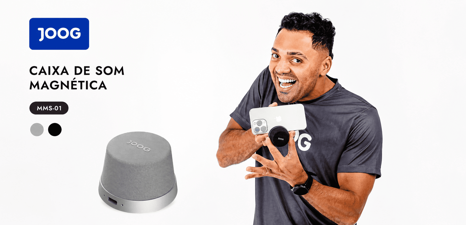 JOOG MMS-01 - Speaker Bluetooth Magnético