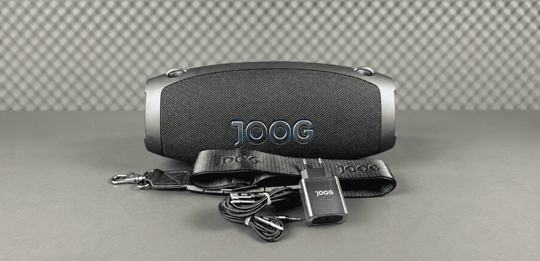 Acessórios e itens da Caixa de Som Joog Hi-Lite