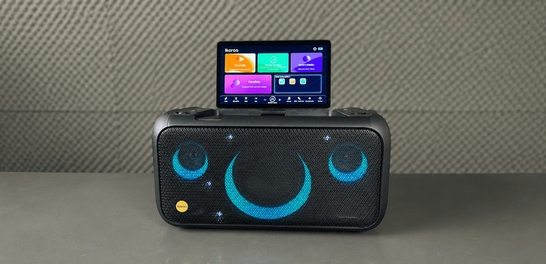 JOOG Ikarao X1 com conectividade Bluetooth, Wi-Fi, USB, AUX e HDMI