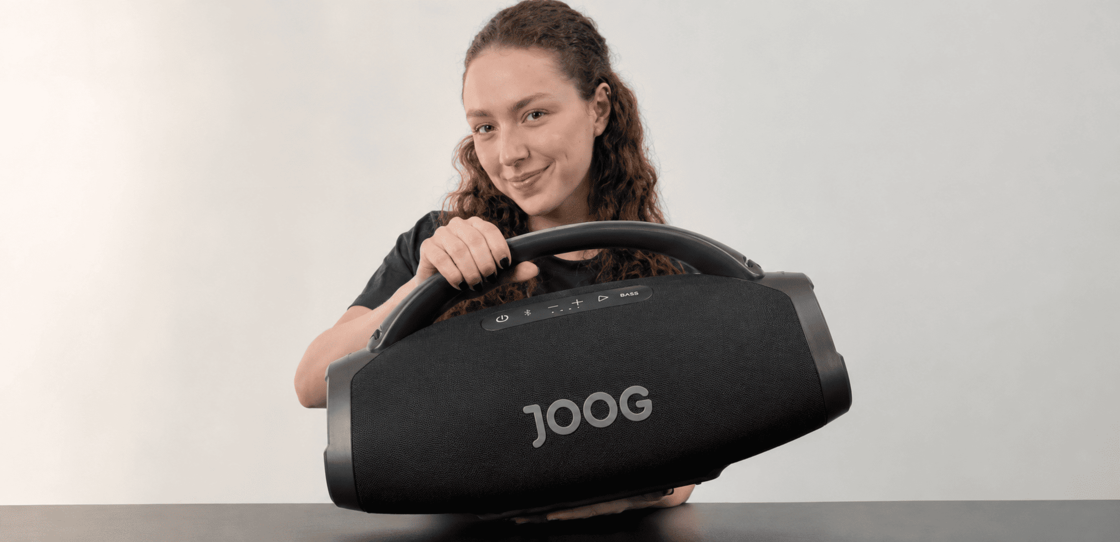 JOOG One HiFi Preto em uso